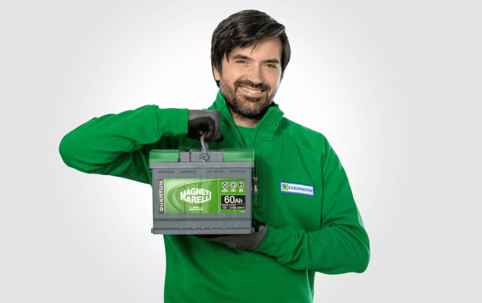 Smaltimento batterie auto Euromaster
