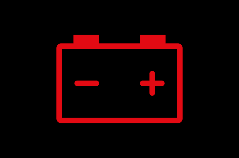 spia della batteria