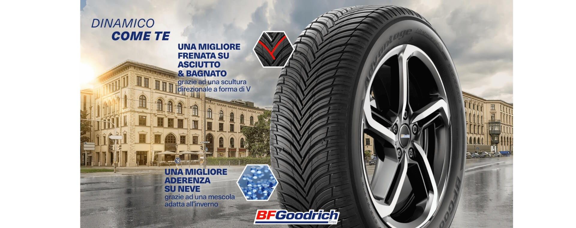 Caratteristiche della gomma BFGoodrich Advantage All Season