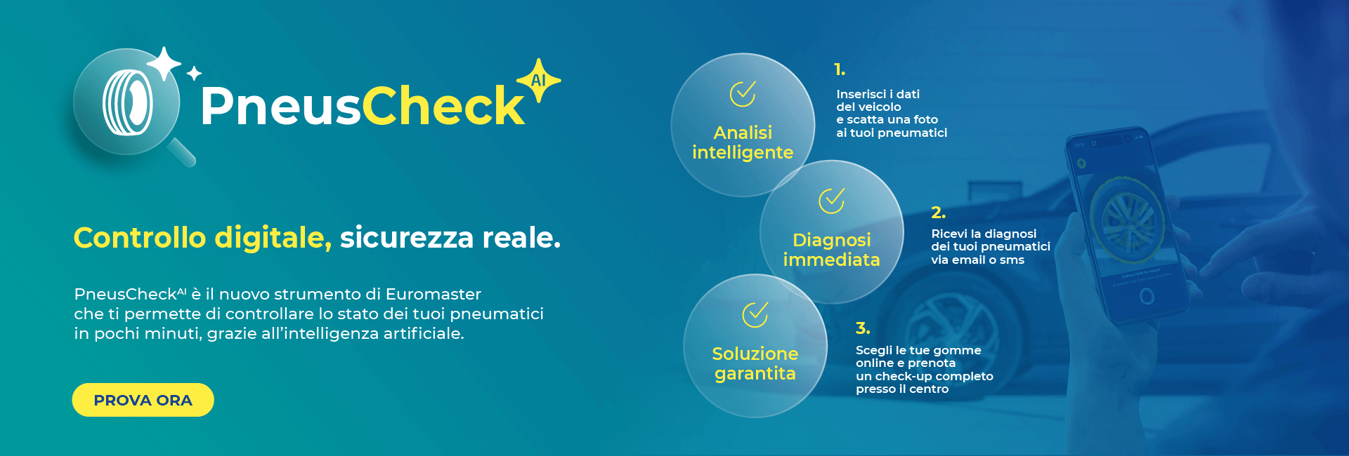 PneusCheckAI: Controllo digitale, sicurezza reale