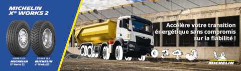 Pneu poids lourd Michelin : X WORKS 2