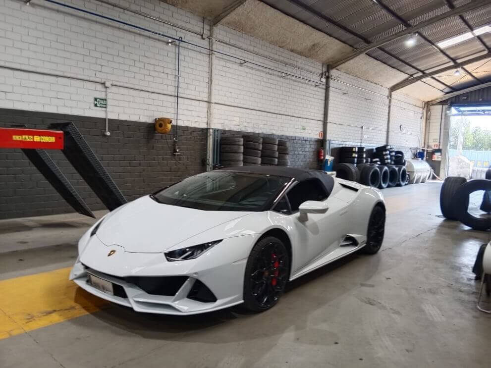 coche blanco
