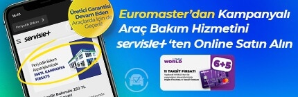Euromaster Periyodik Bakım Hizmetleri Servislet’te!